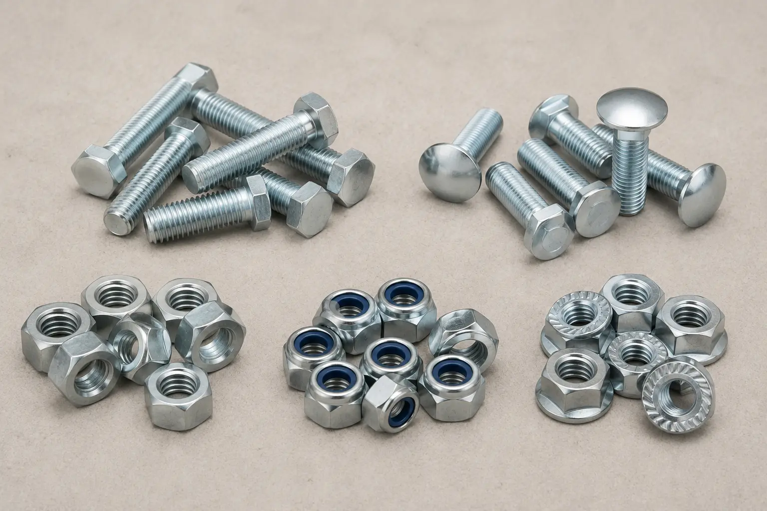 Bolts and nuts