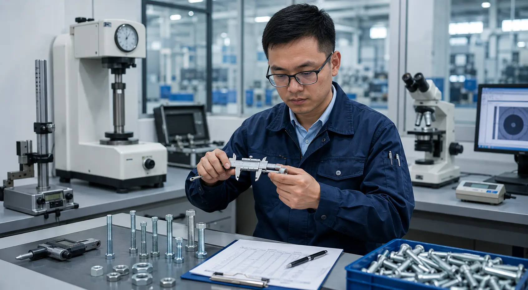 Quality assurance inspection for hardware products
