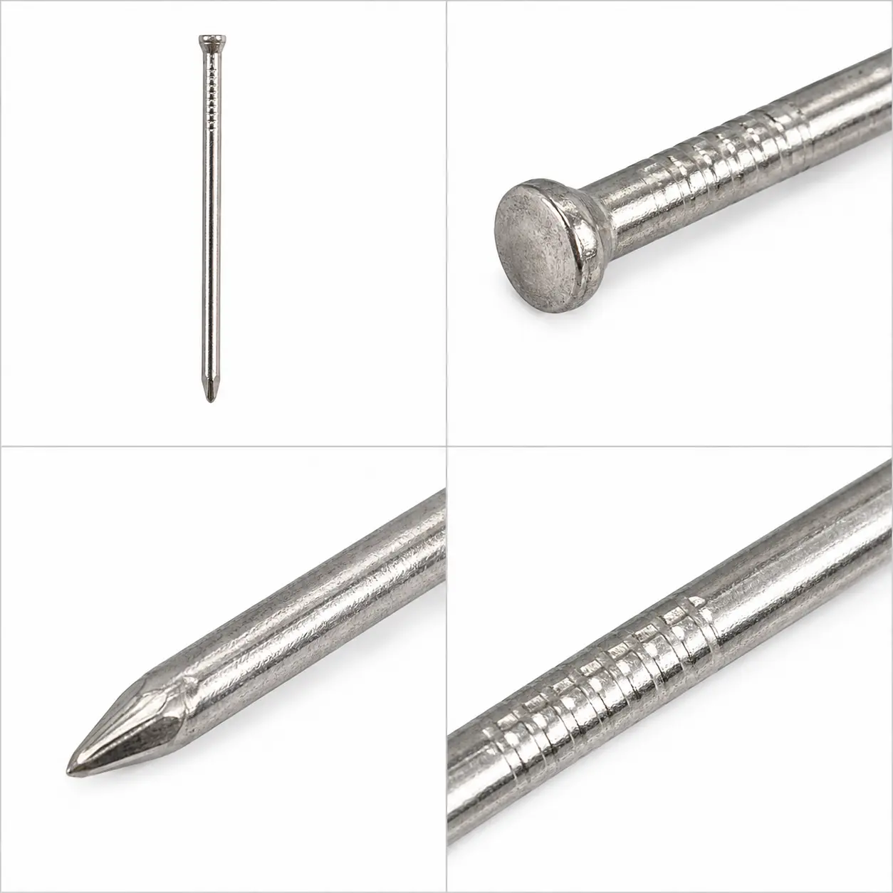 Close-up of moulding pins for light trim and small decorative woodwork